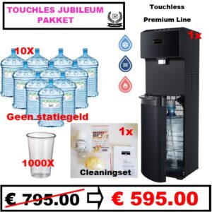 TOUCHLESS WATERDISPENSER JUBILEUM PAKKET
