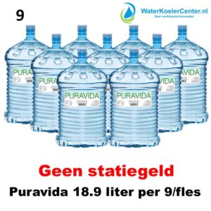 PURAVIDA ZUIVER DRINKWATER 18,9 LTR per fles